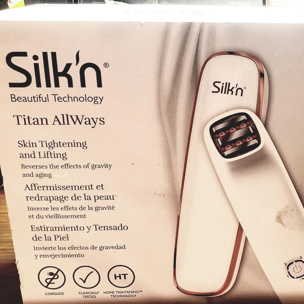 Silkn titan always bnib